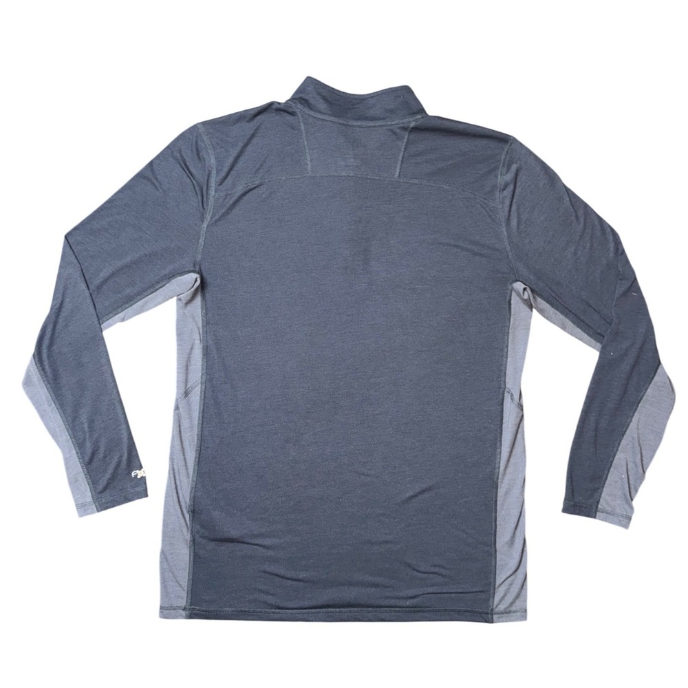 Carhartt Force Extremes Mens Medium Relaxed Fit Quarter Zip Pullover Grey 102585 - Picture 2 of 11